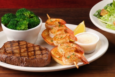 Texas Roadhouse Sirloin & Grilled Shrimp